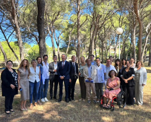 Centre hospitalier de Martigues - Visite de l'ARS