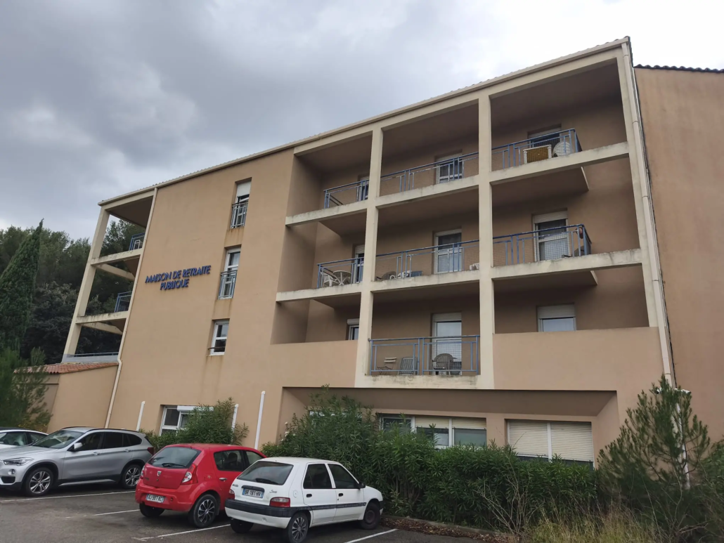 Ehpad Les Cardalines - batiment extérieur