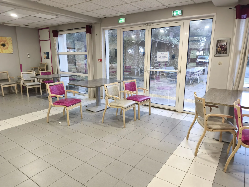 Ehpad Les Cardalines - salle commune