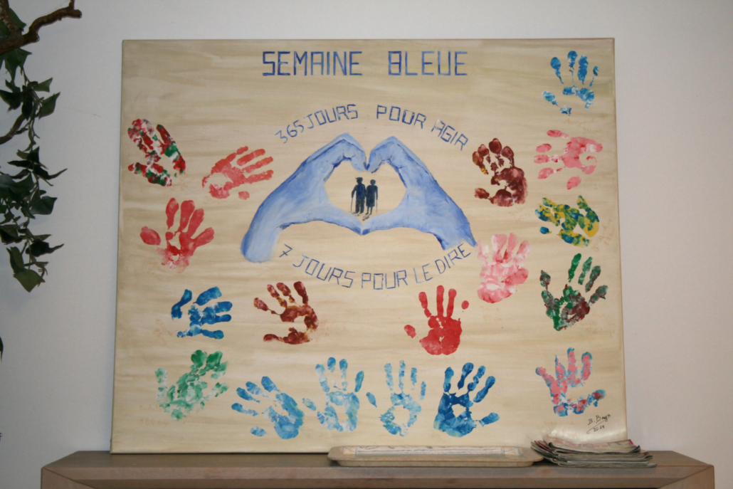 EHPAD Le Félibrige - création Semaine Bleue