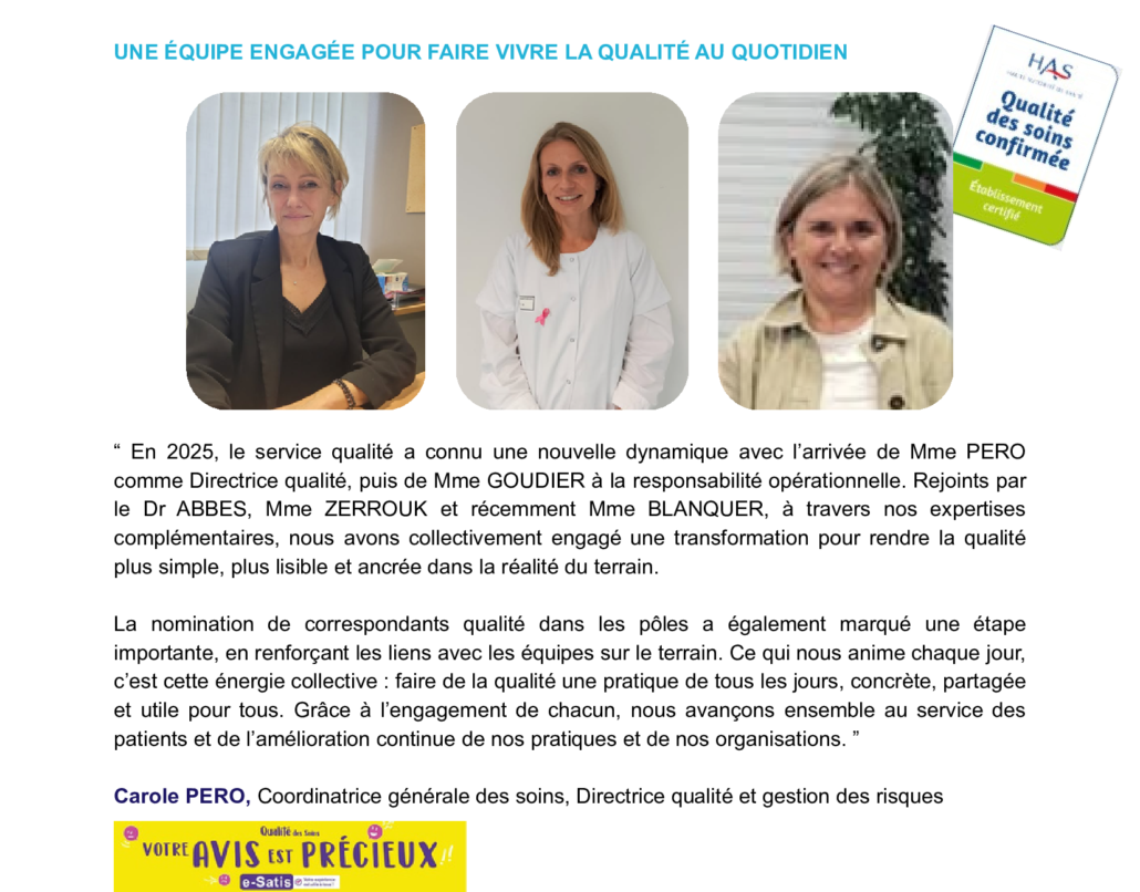 Qualité Qualité